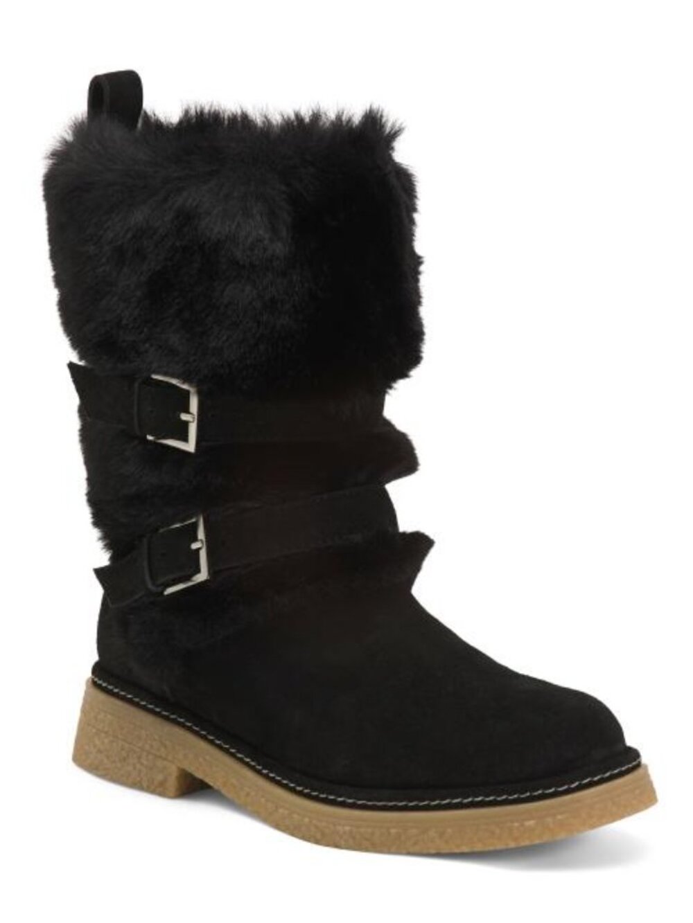JELAVU Suede Parla Cozy Boots